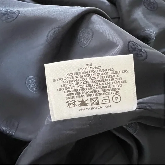 Tory Burch Blue with Gold Hardware with Embossment Dress EUC Size 4 - Picture 11 of 11